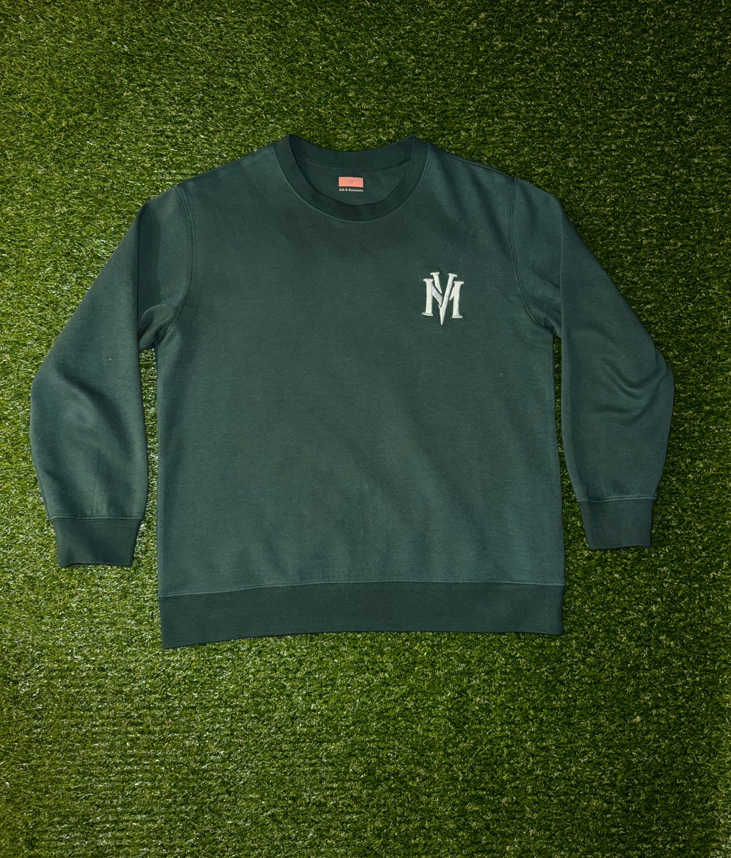 MV Green Embroidery Sweatshirt